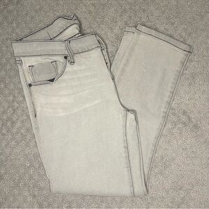 BDG Low Rise Twig Crop Gray Jeans